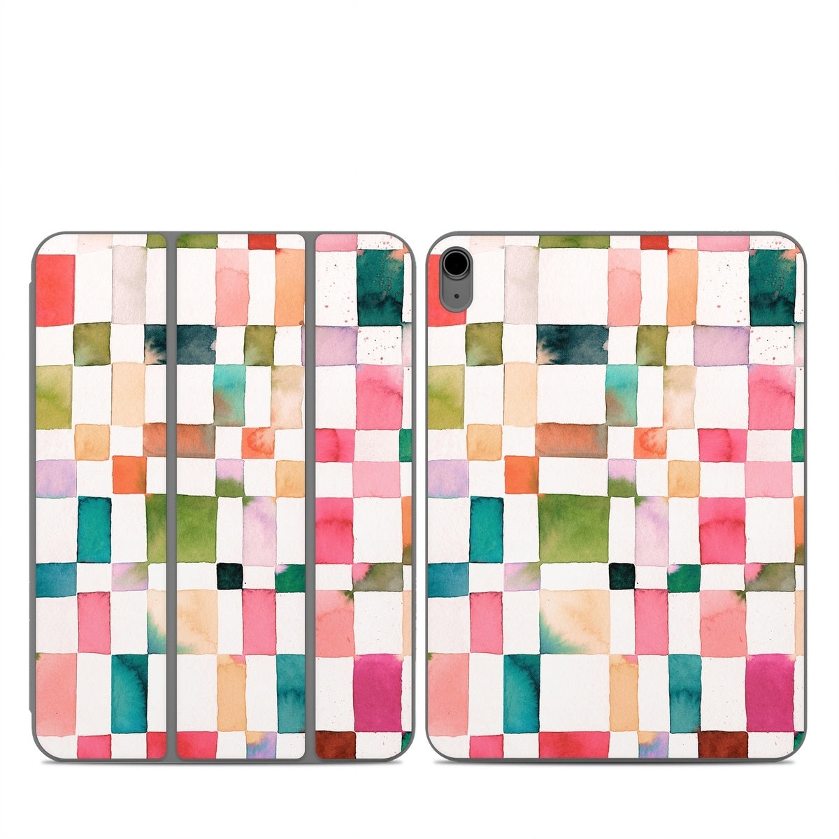 Watercolor Squares - Apple Smart Folio Skin