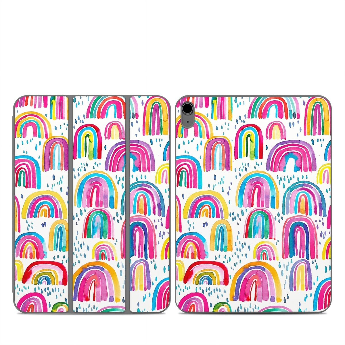 Watercolor Rainbows - Apple Smart Folio Skin