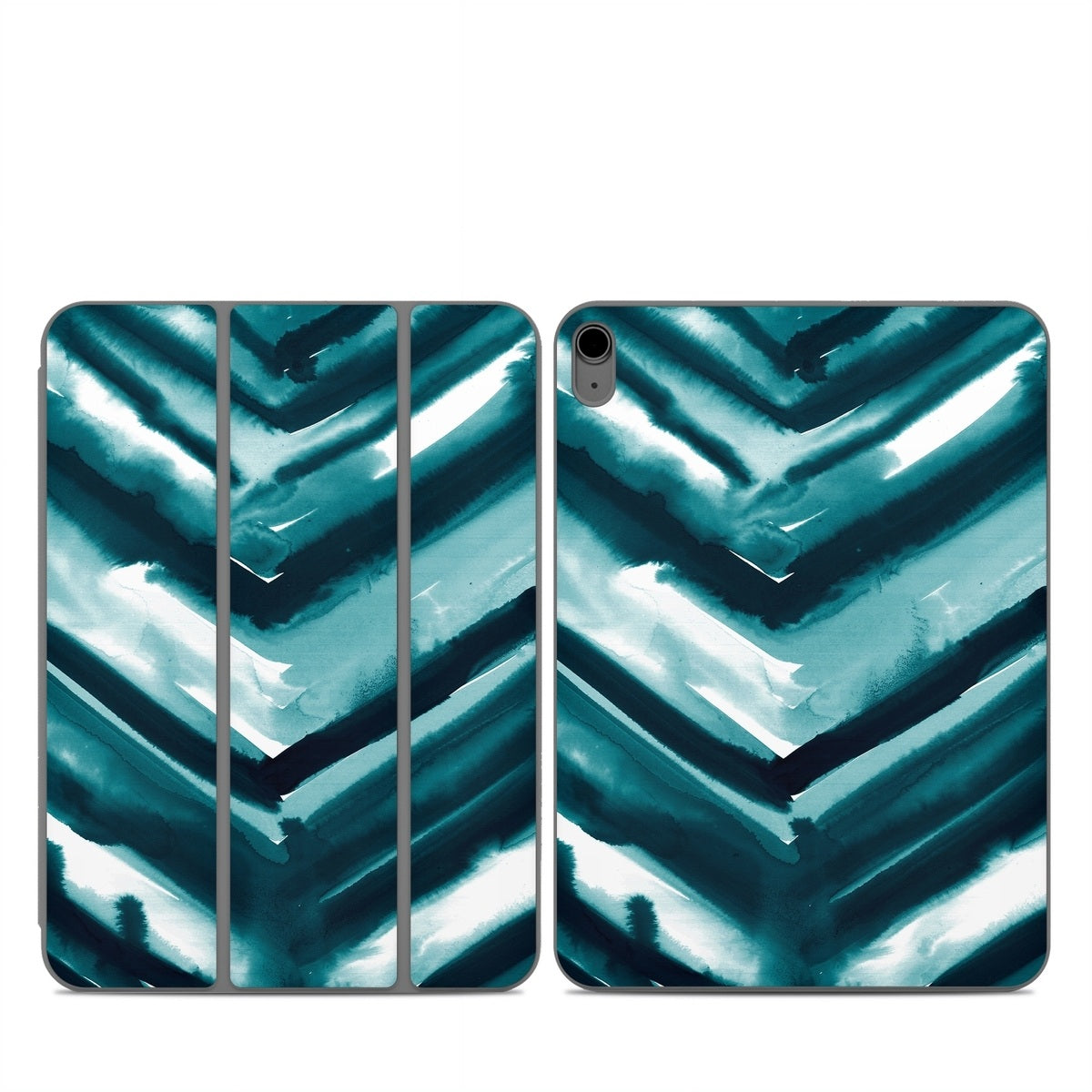 Watercolor Chevron - Apple Smart Folio Skin