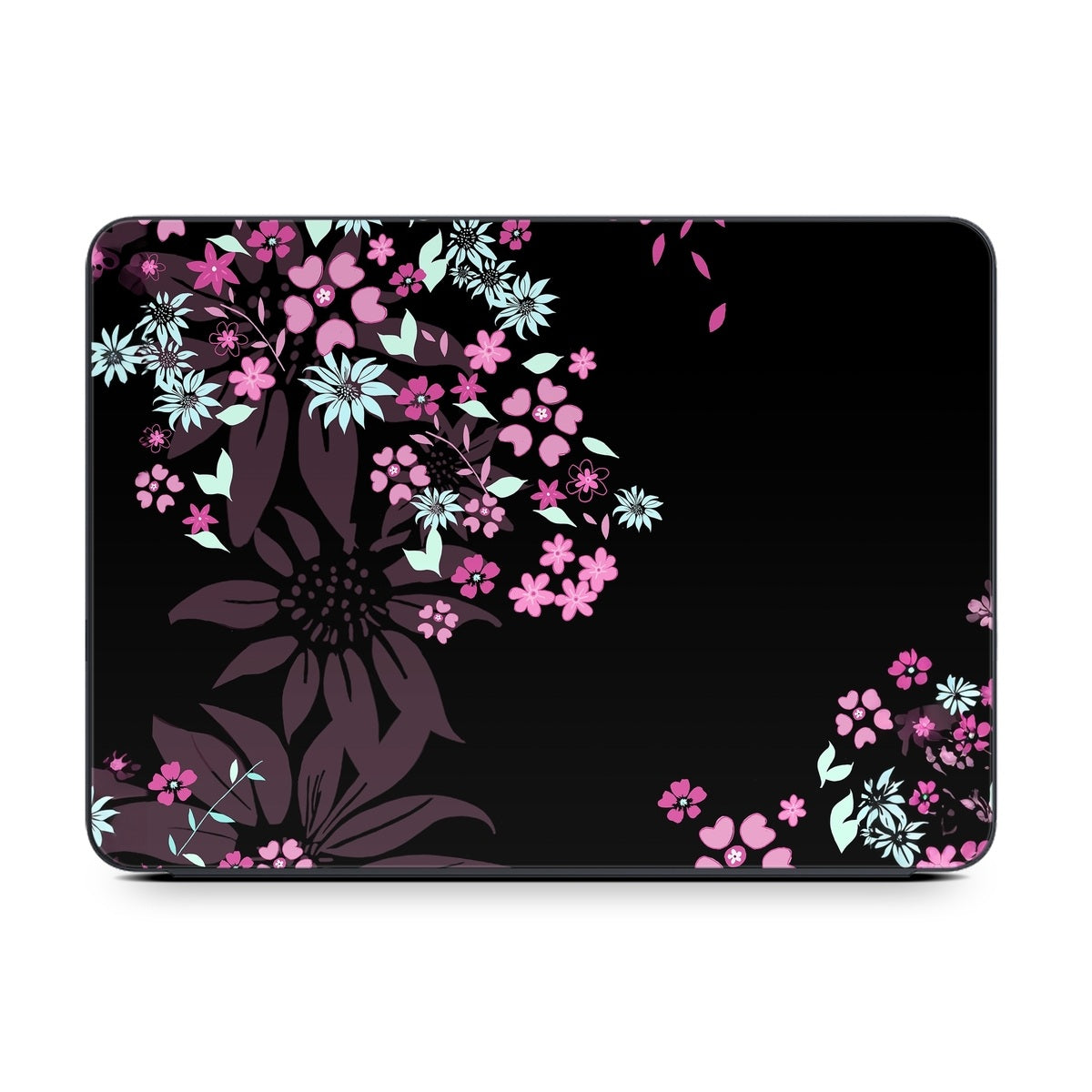 Dark Flowers - Apple Smart Keyboard Folio Skin