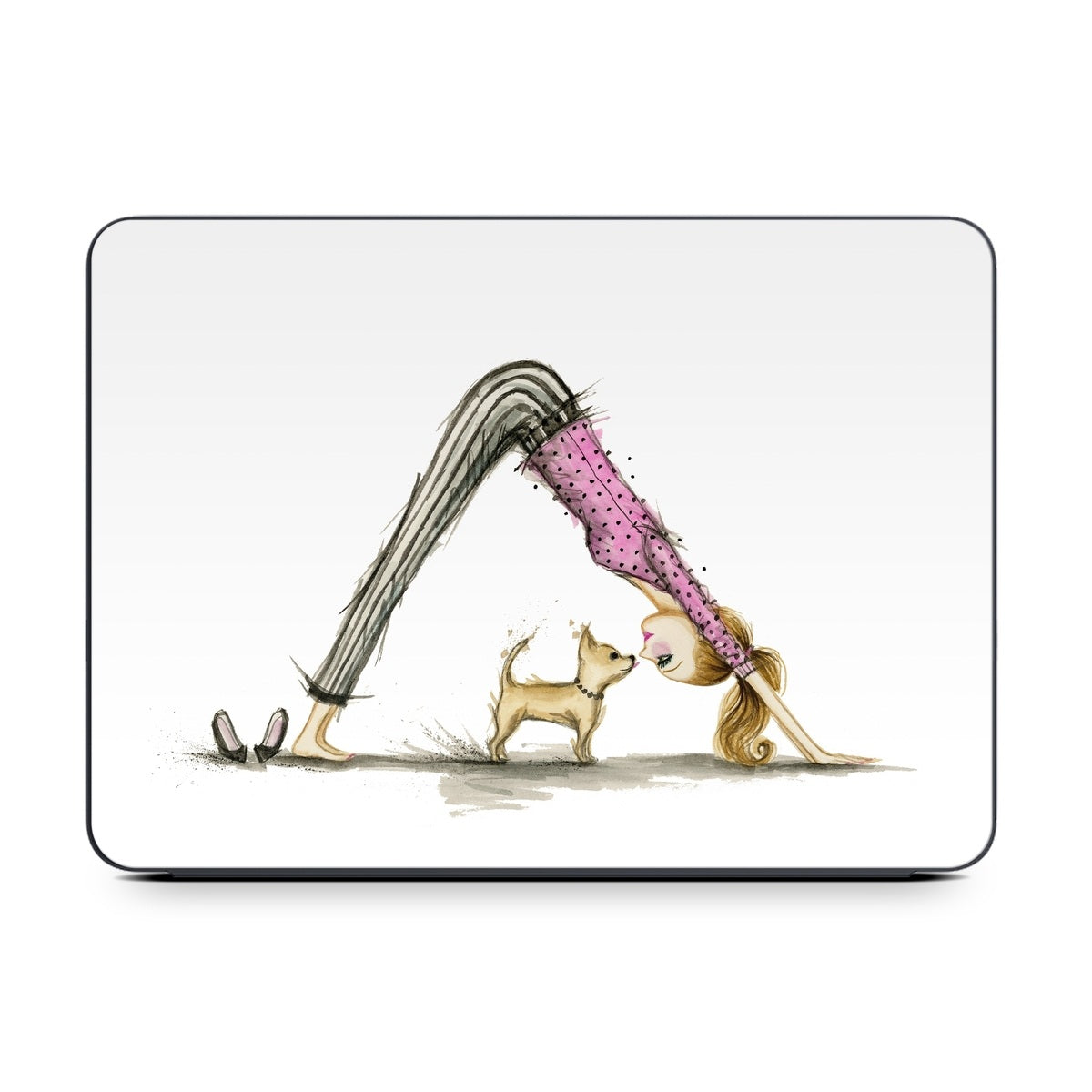 Downward Dog - Apple Smart Keyboard Folio Skin