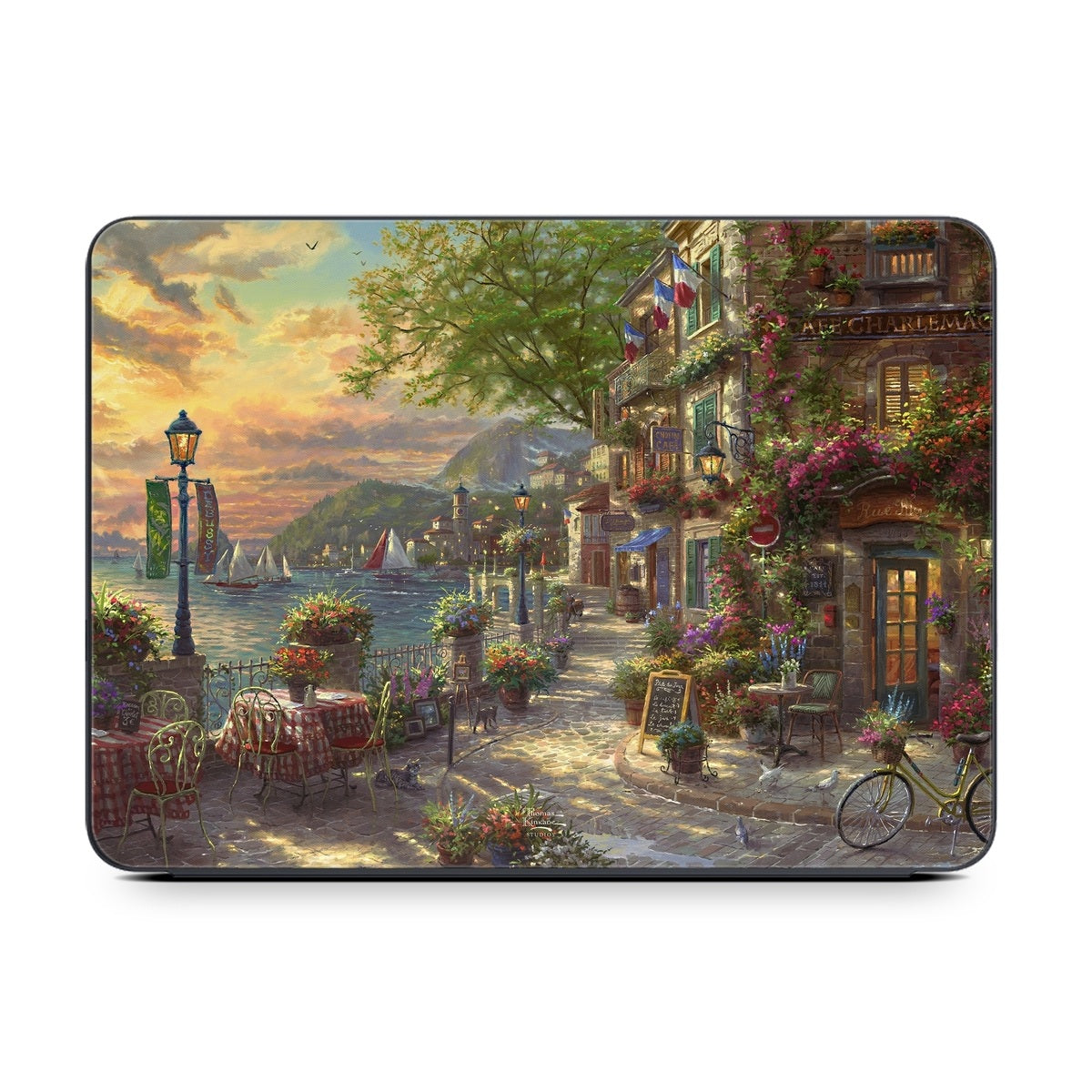 French Riviera Cafe - Apple Smart Keyboard Folio Skin