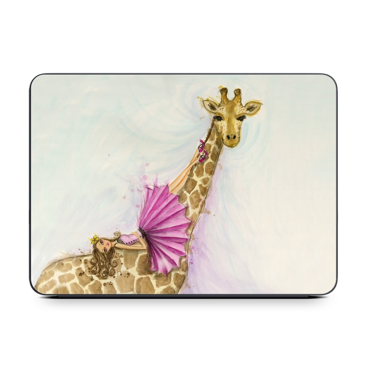 Lounge Giraffe - Apple Smart Keyboard Folio Skin