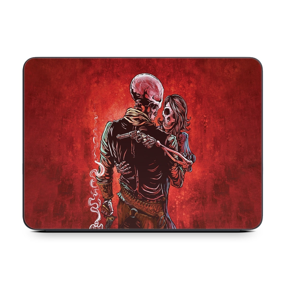 Love, Trust, and a Revolver - Apple Smart Keyboard Folio Skin