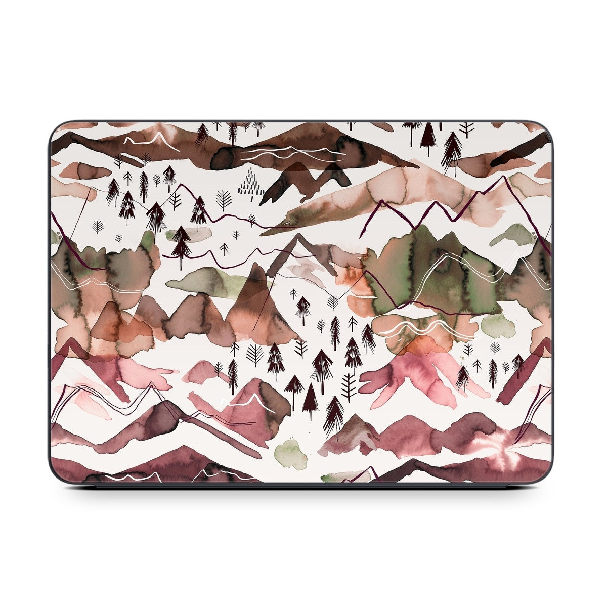 Red Mountains - Apple Smart Keyboard Folio Skin