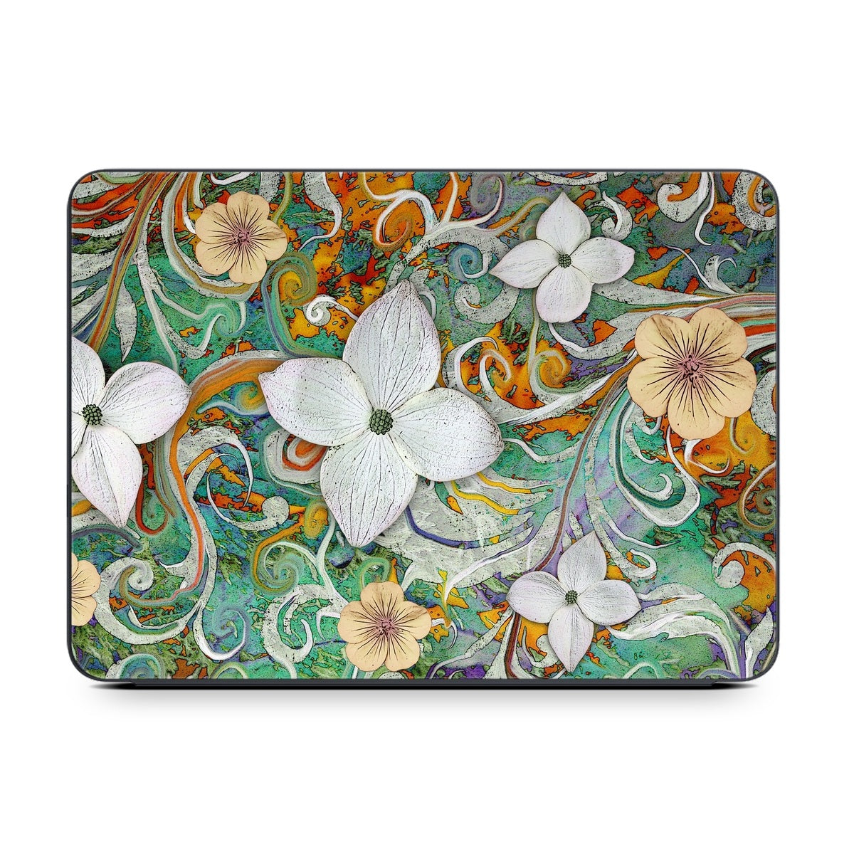 Sangria Flora - Apple Smart Keyboard Folio Skin