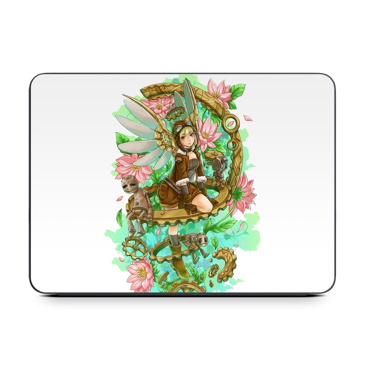 Steampunk Angel - Apple Smart Keyboard Folio Skin