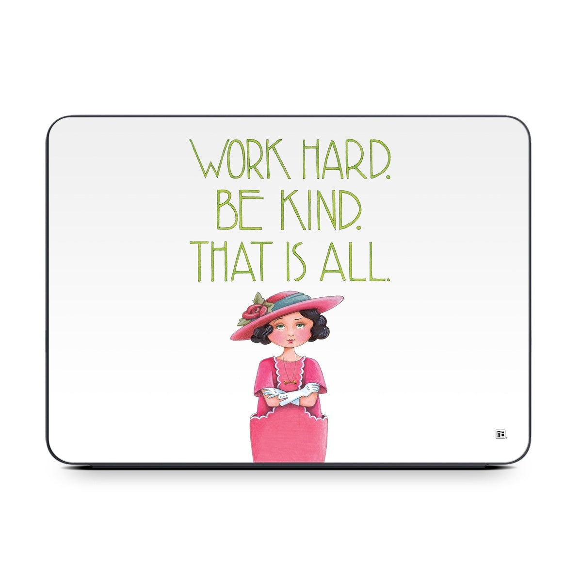 Work Hard - Apple Smart Keyboard Folio Skin