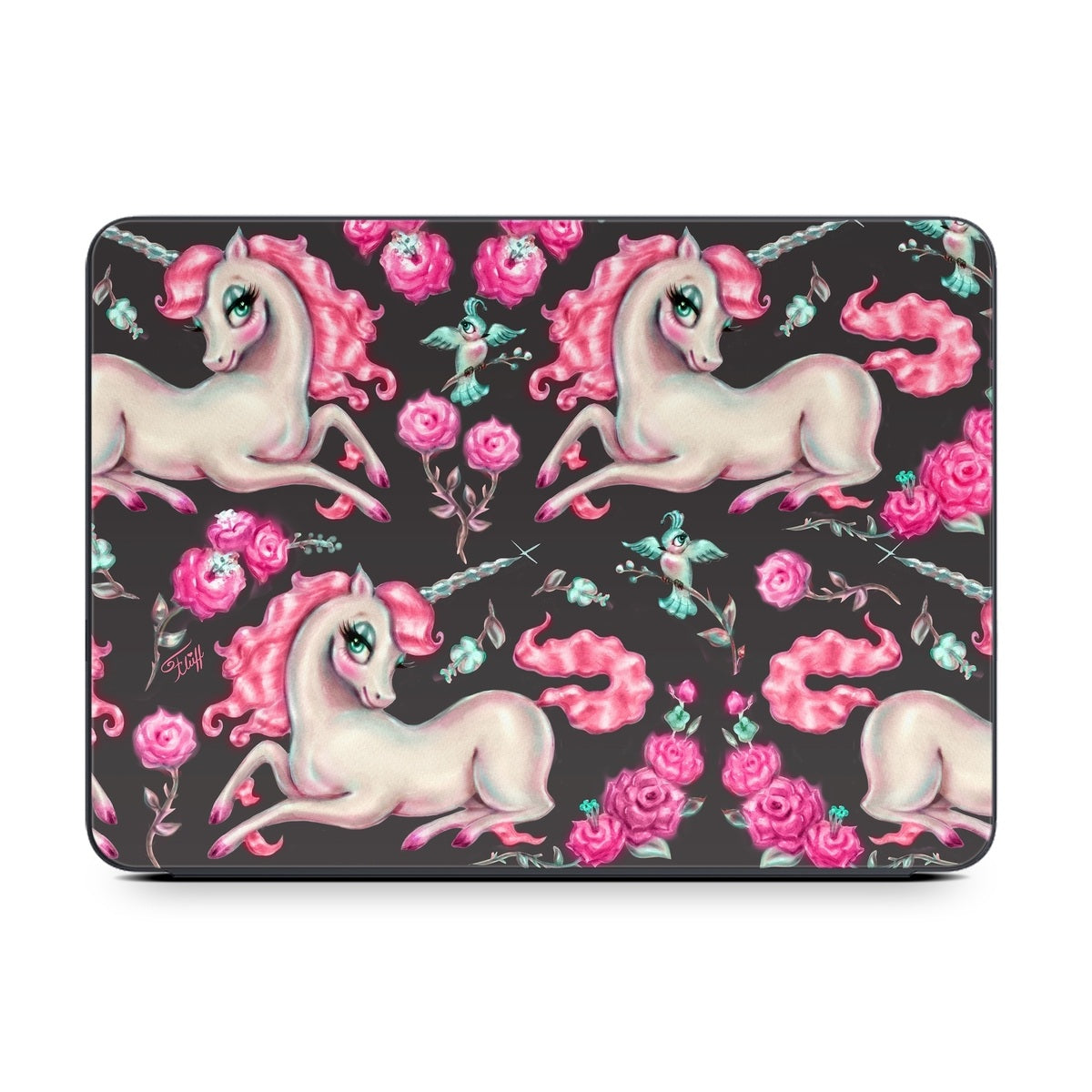 Unicorns and Roses - Apple Smart Keyboard Folio Skin