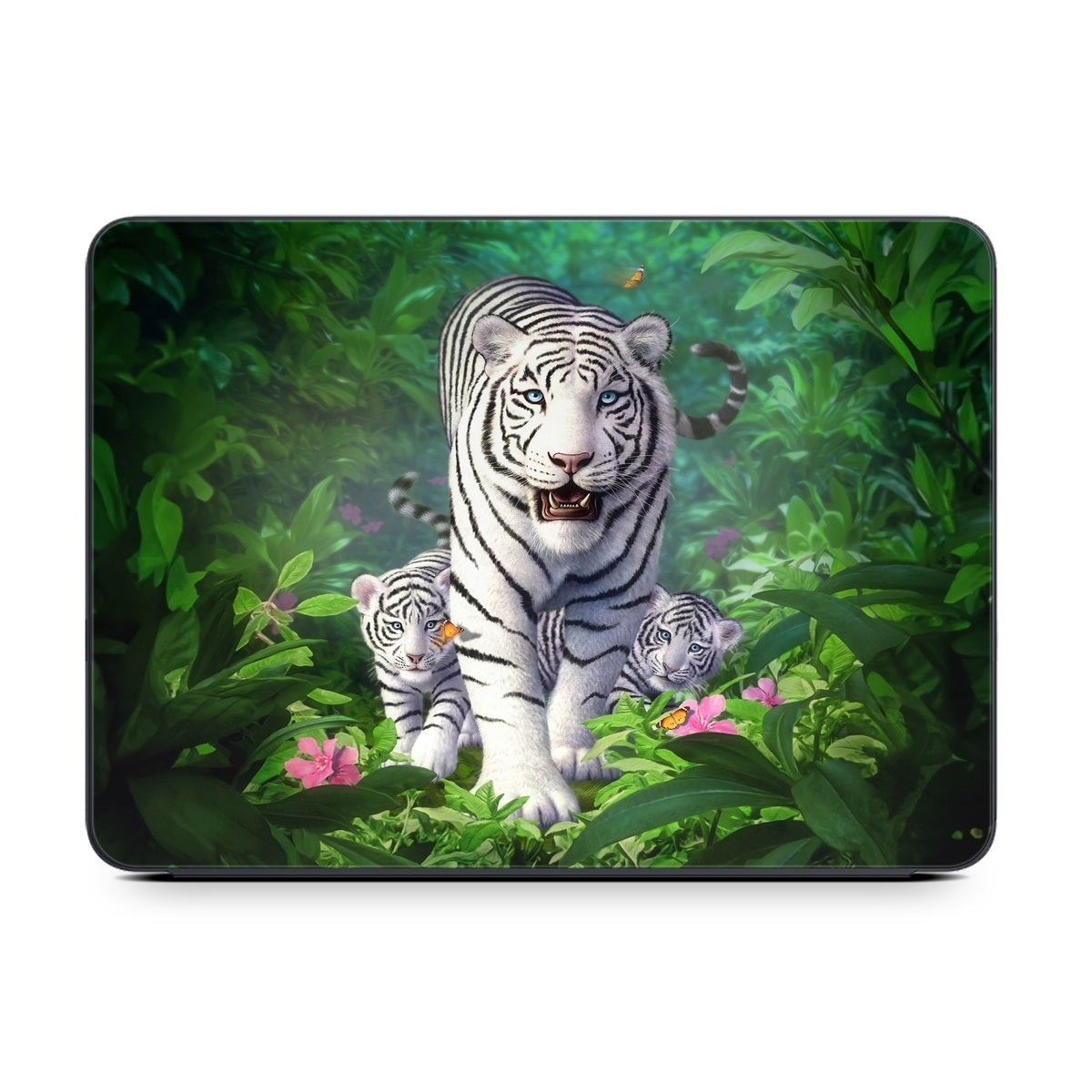 White Tigers - Apple Smart Keyboard Folio Skin