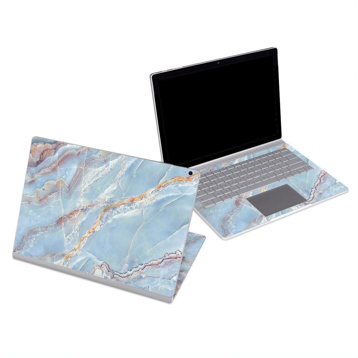 Atlantic Marble - Microsoft Surface Book Skin - Marble Collection - DecalGirl