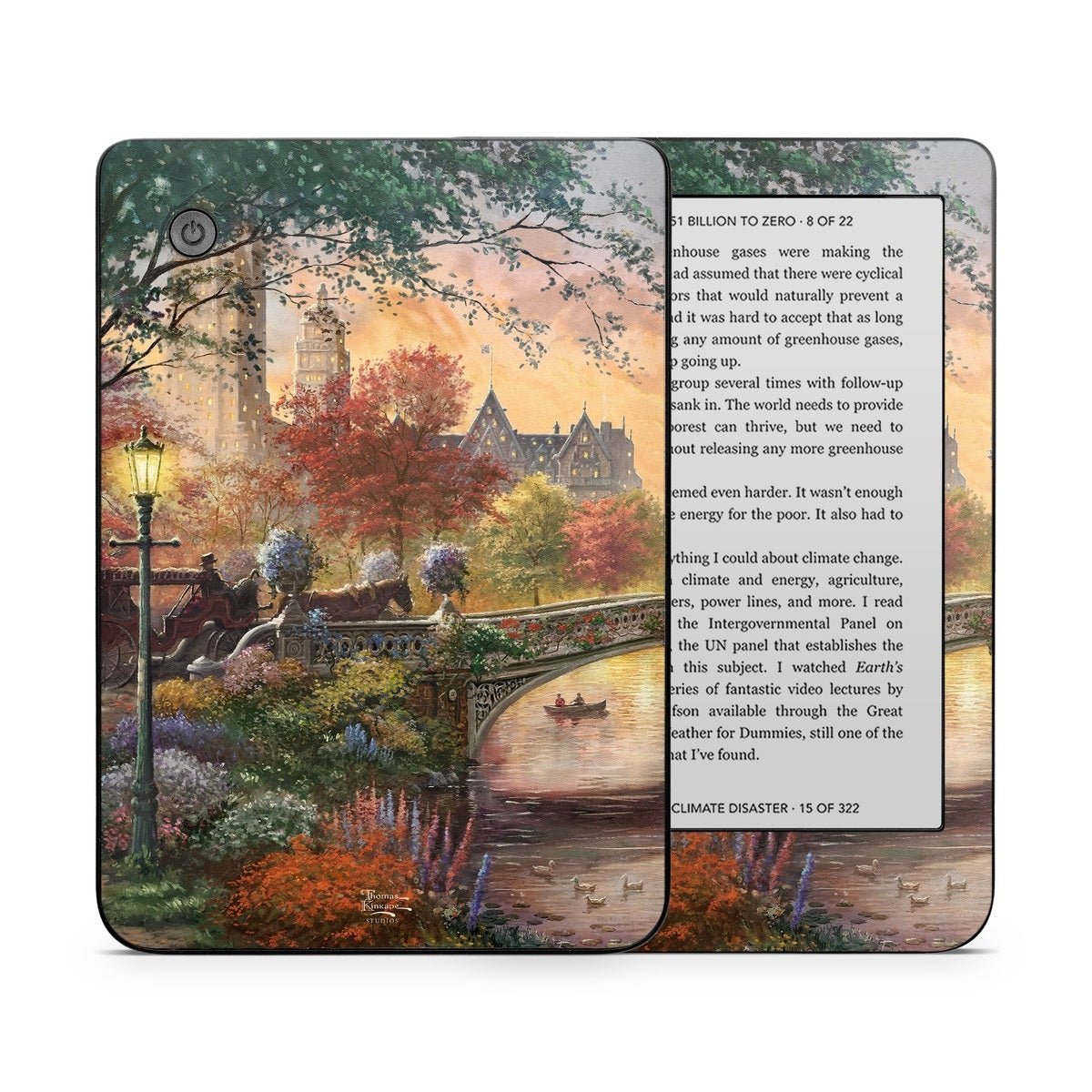 Autumn in New York - Kobo Clara 2E Skin - Thomas Kinkade Studios - DecalGirl