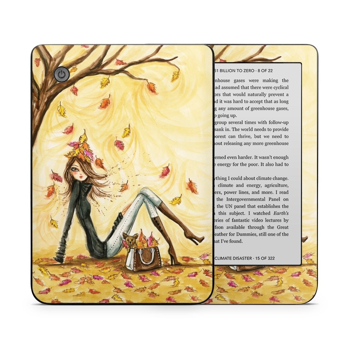 Autumn Leaves - Kobo Clara 2E Skin - Bella Pilar - DecalGirl