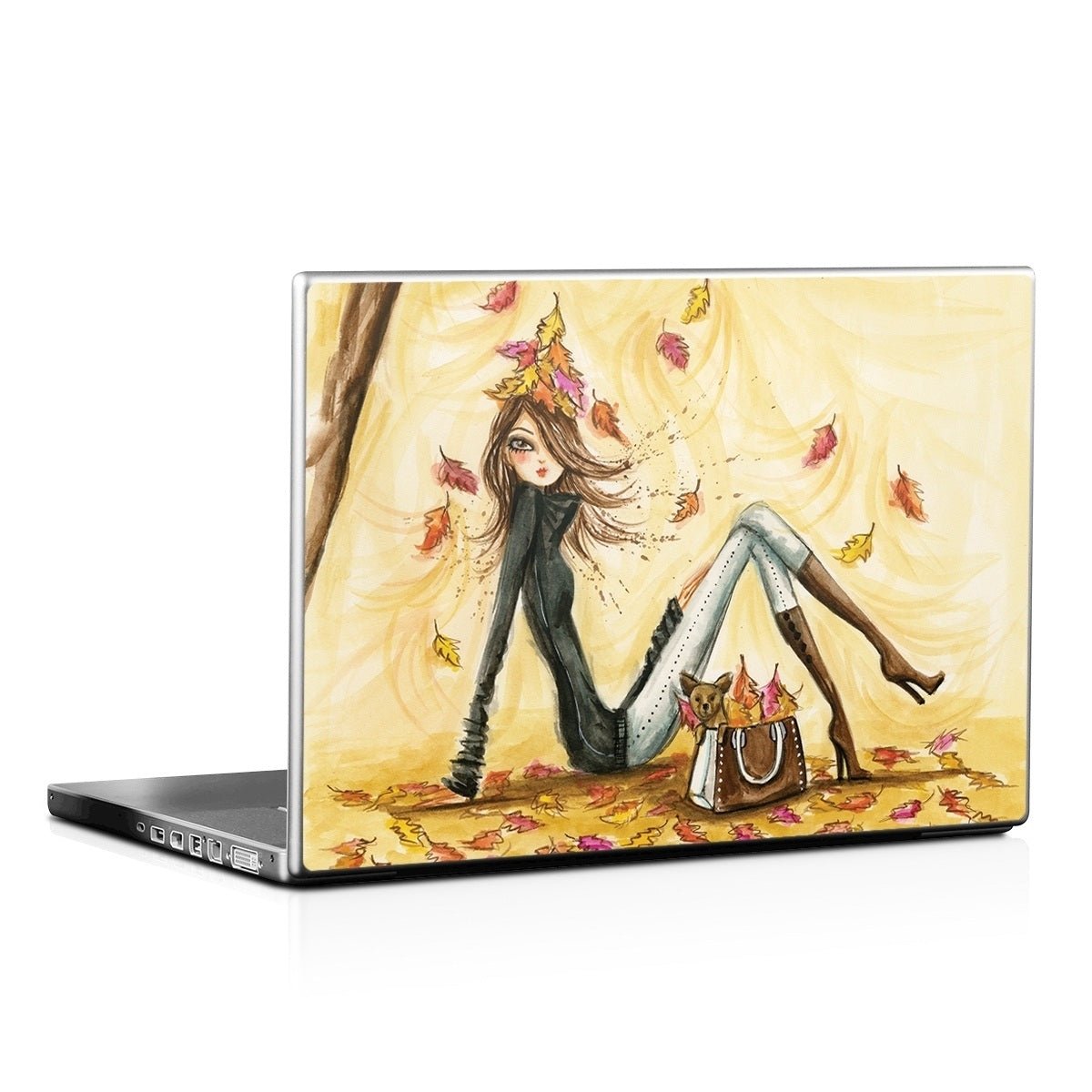 Autumn Leaves - Laptop Lid Skin - Bella Pilar - DecalGirl