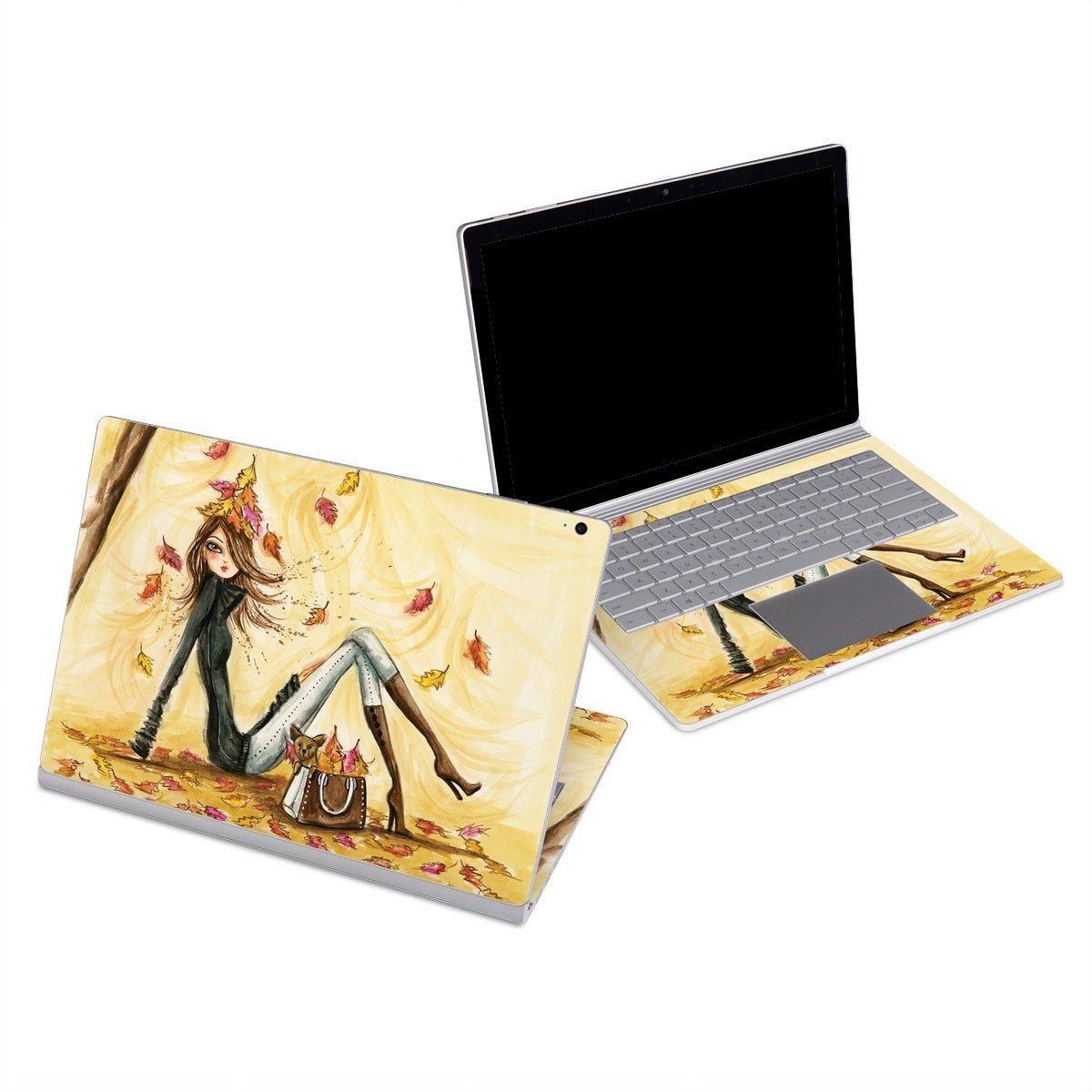 Autumn Leaves - Microsoft Surface Book Skin - Bella Pilar - DecalGirl