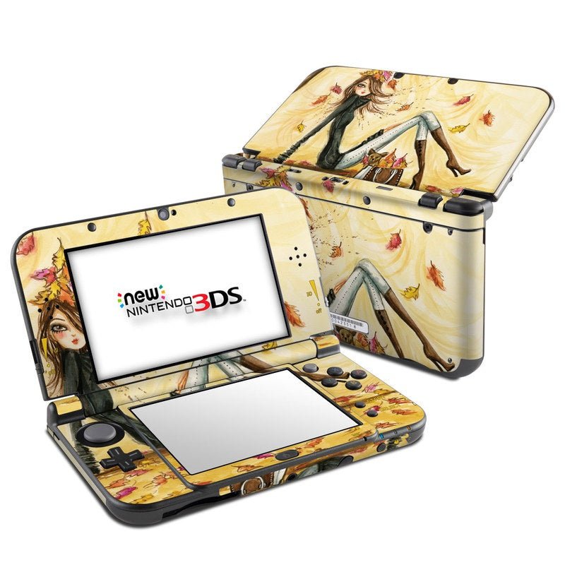 Autumn Leaves - Nintendo 3DS LL Skin - Bella Pilar - DecalGirl