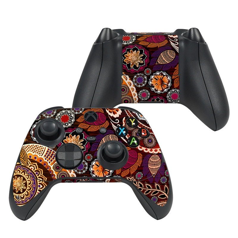 Autumn Mehndi - Microsoft Xbox Series X Controller Skin - Fusion Idol - DecalGirl