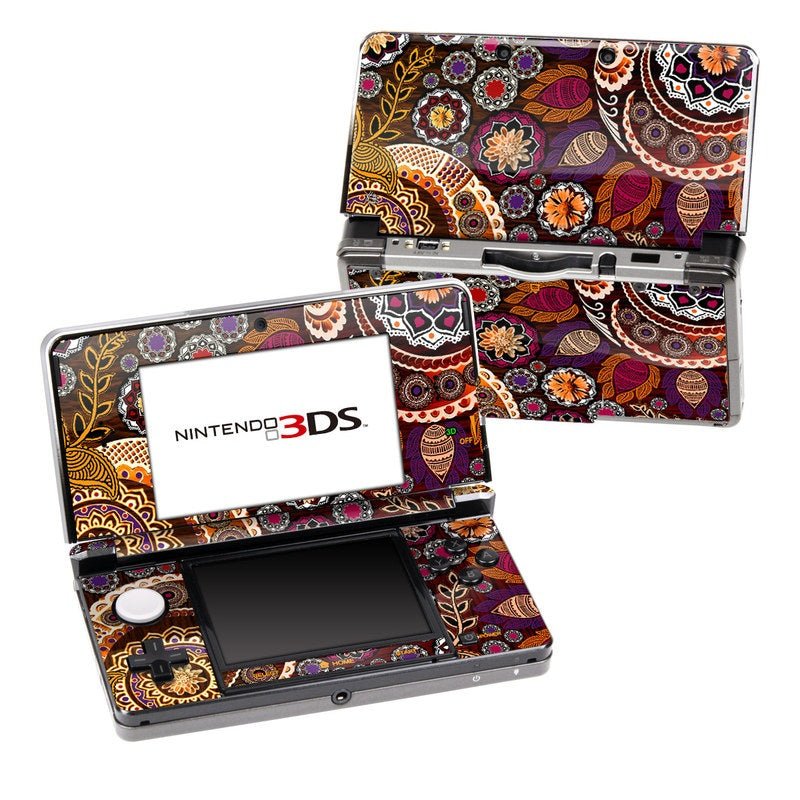 Autumn Mehndi - Nintendo 3DS Skin - Fusion Idol - DecalGirl