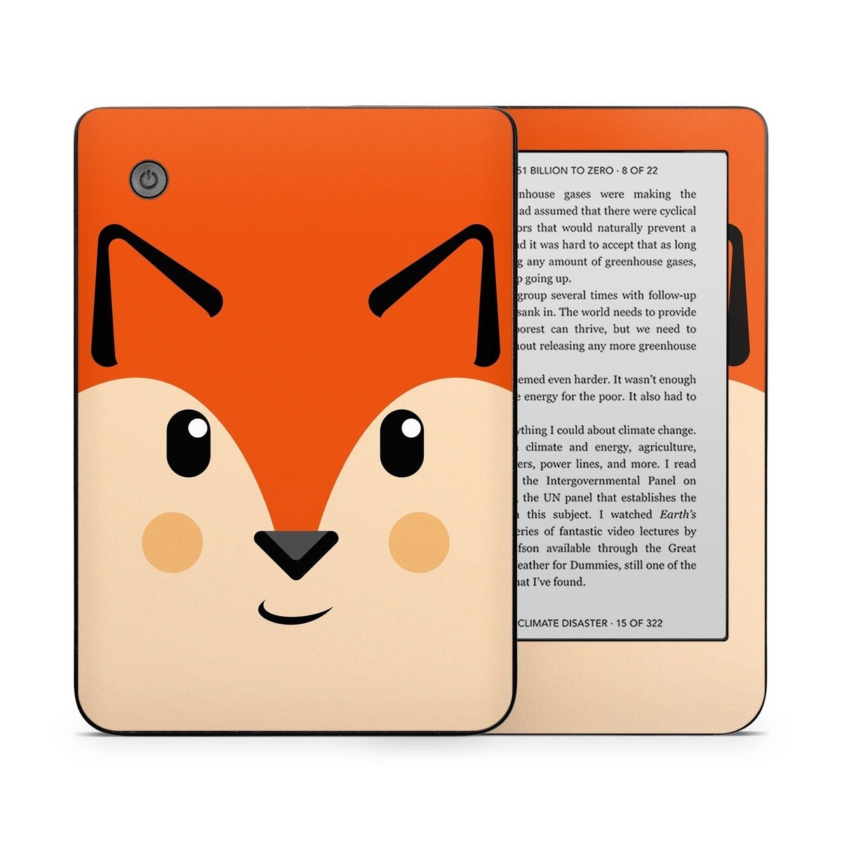 Autumn the Fox - Kobo Clara 2E Skin - The Zoo - DecalGirl