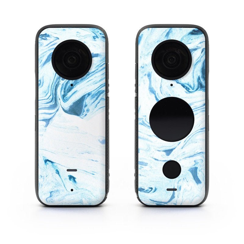 Azul Marble - Insta360 One X2 Skin - Marble Collection - DecalGirl