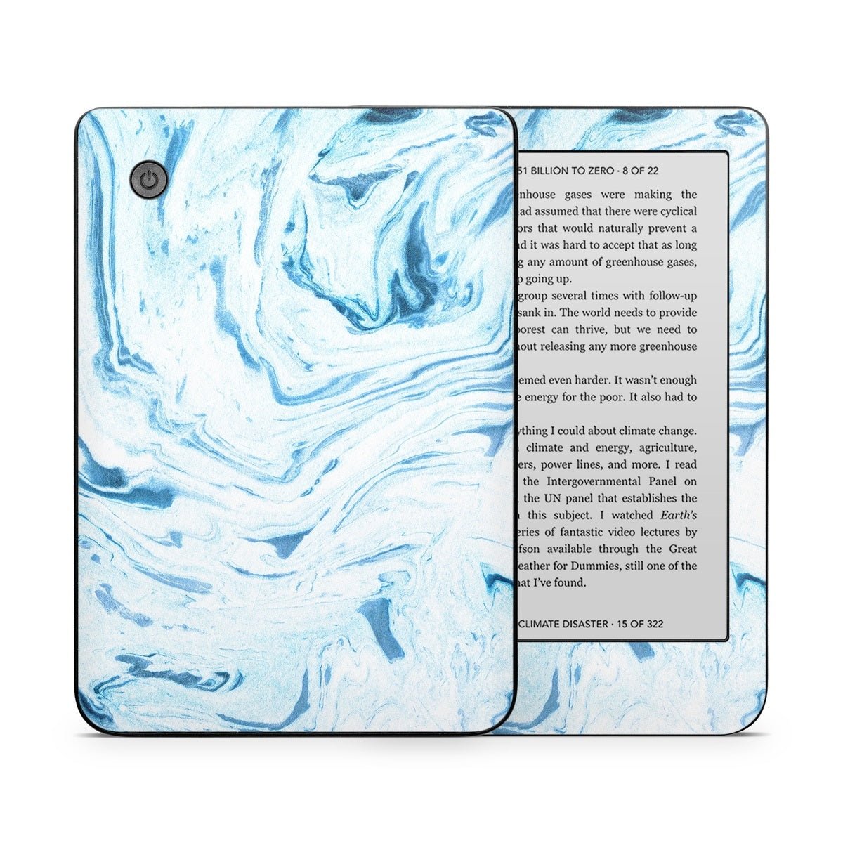 Azul Marble - Kobo Clara 2E Skin - Marble Collection - DecalGirl