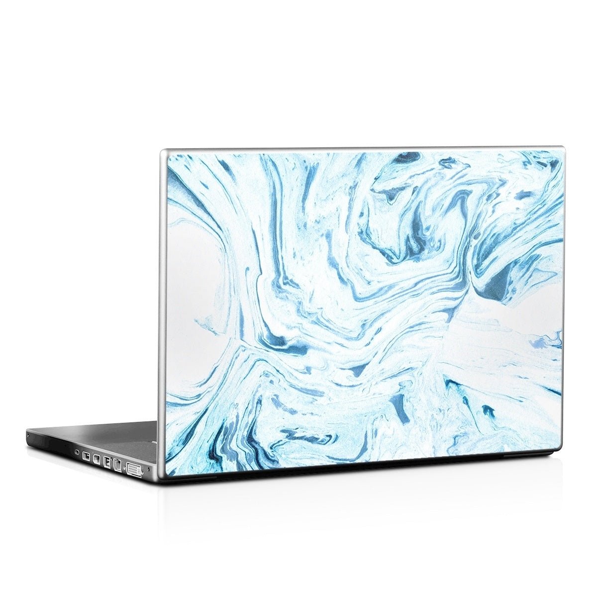 Azul Marble - Laptop Lid Skin - Marble Collection - DecalGirl