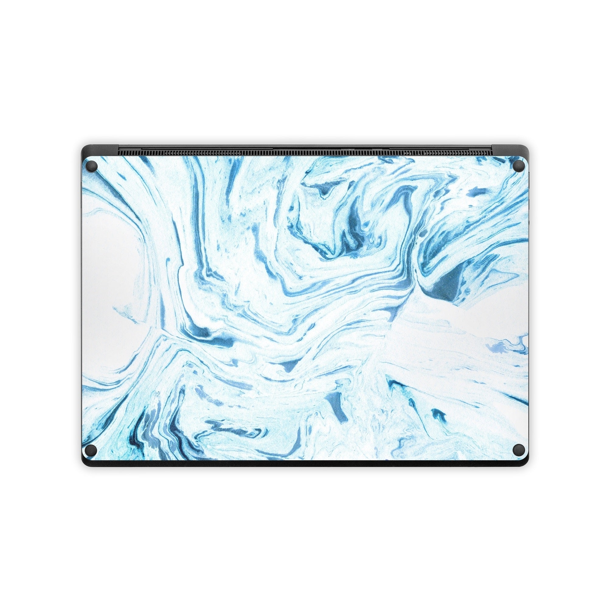 Azul Marble - Microsoft Surface Laptop Skin - Marble Collection - DecalGirl