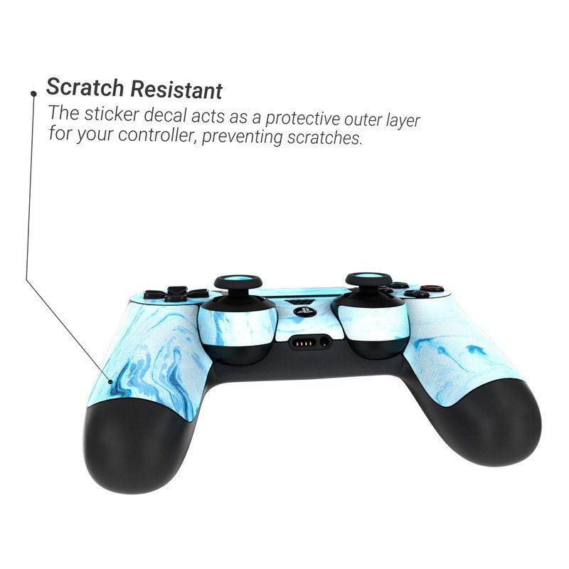 Azul Marble - Sony PS4 Controller Skin - Marble Collection - DecalGirl