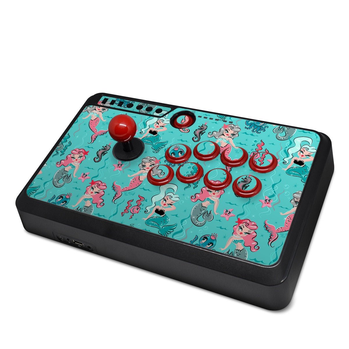 Babydoll Mermaids - Mayflash F500 Arcade Fightstick Skin - Fluff - DecalGirl