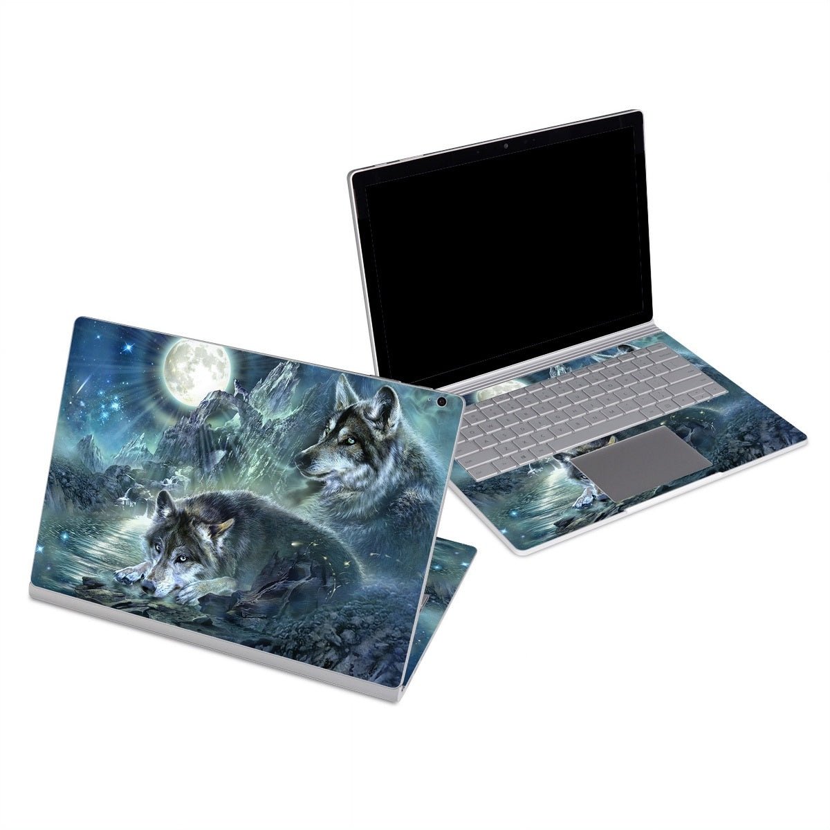 Bark At The Moon - Microsoft Surface Book Skin - Antonia Neshev - DecalGirl