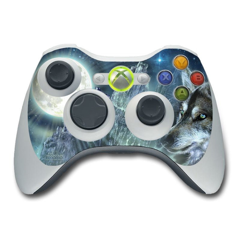 Bark At The Moon - Microsoft Xbox 360 Controller Skin - Antonia Neshev - DecalGirl