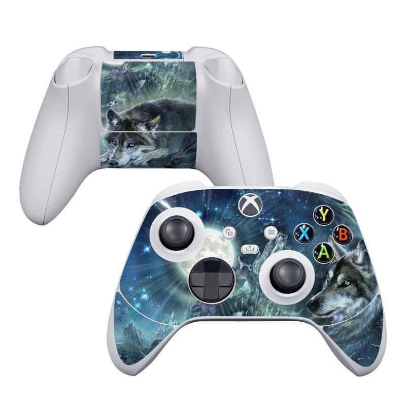 Bark At The Moon - Microsoft Xbox Series S Controller Skin - Antonia Neshev - DecalGirl