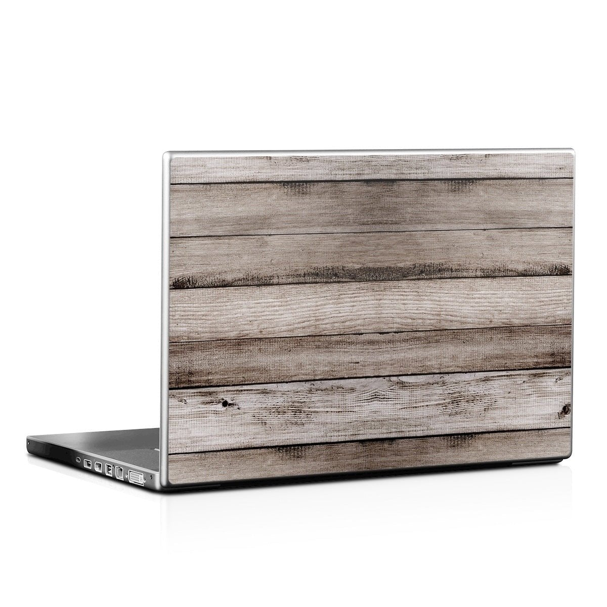 Barn Wood - Laptop Lid Skin - Reclaimed Woods - DecalGirl