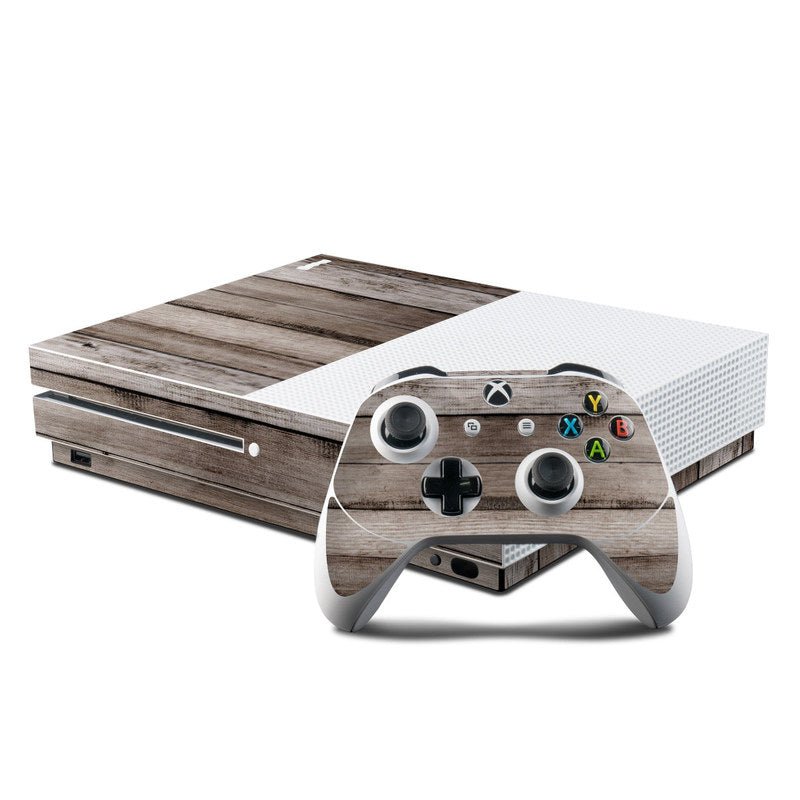 Barn Wood - Microsoft Xbox One S Console and Controller Kit Skin - Reclaimed Woods - DecalGirl