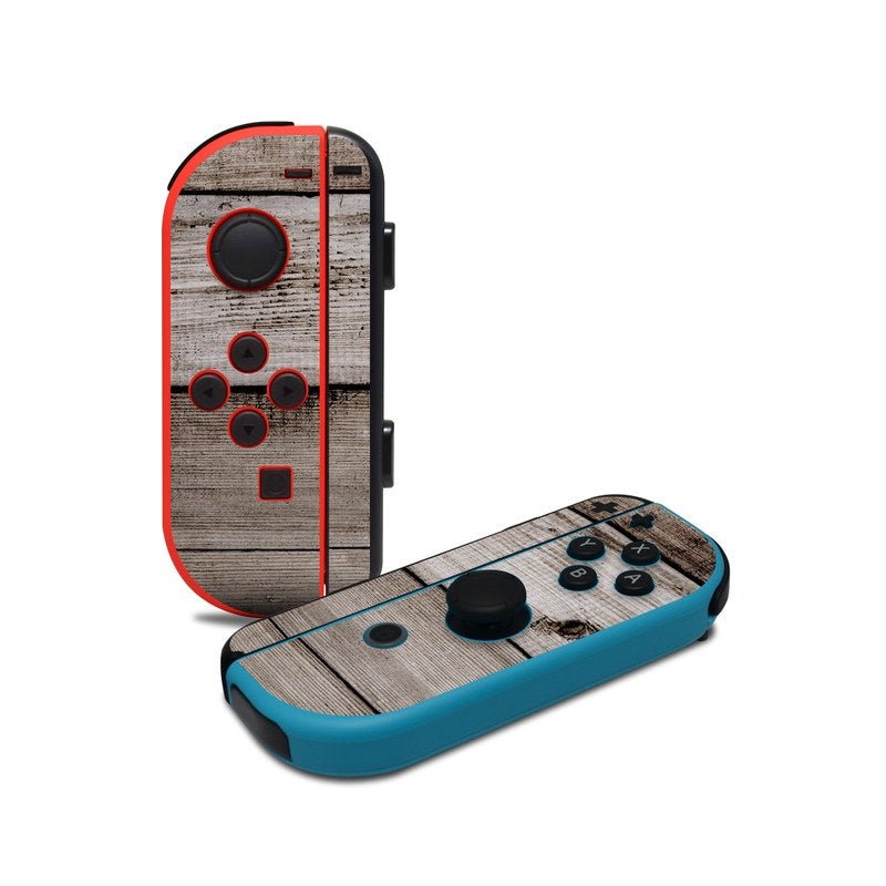 Barn Wood - Nintendo Joy-Con Controller Skin - Reclaimed Woods - DecalGirl