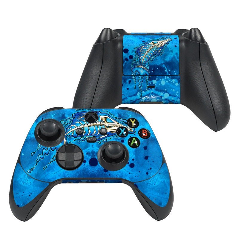 Barracuda Bones - Microsoft Xbox Series X Controller Skin - Al McWhite - DecalGirl