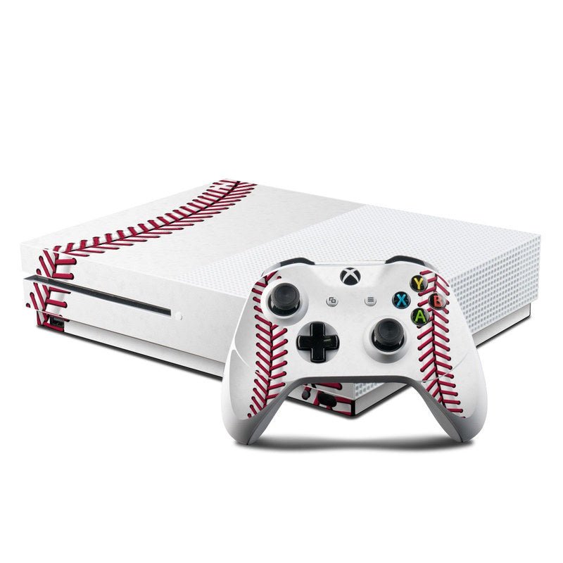 Baseball - Microsoft Xbox One S Console and Controller Kit Skin - Sports - DecalGirl