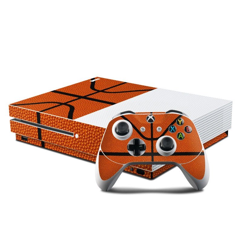 Basketball - Microsoft Xbox One S Console and Controller Kit Skin - Sports - DecalGirl