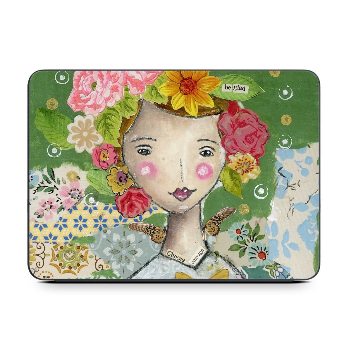 Be Glad - Apple Smart Keyboard Folio Skin - Kelly Rae Roberts - DecalGirl