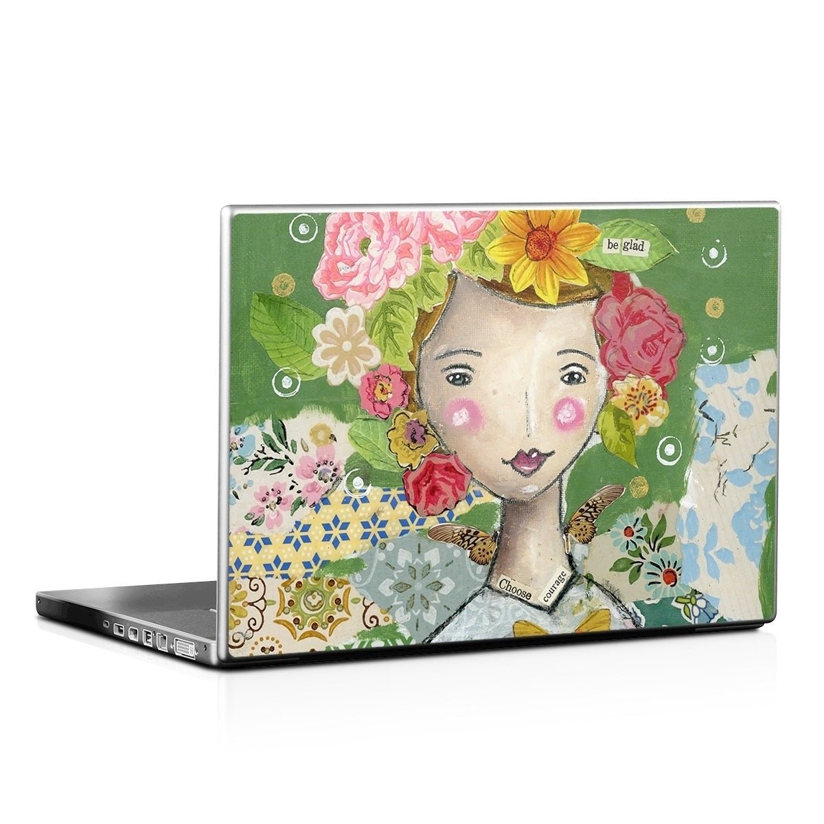 Be Glad - Laptop Lid Skin - Kelly Rae Roberts - DecalGirl