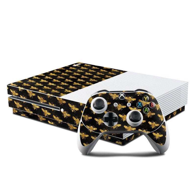 Bee Yourself - Microsoft Xbox One S Console and Controller Kit Skin - FP - DecalGirl