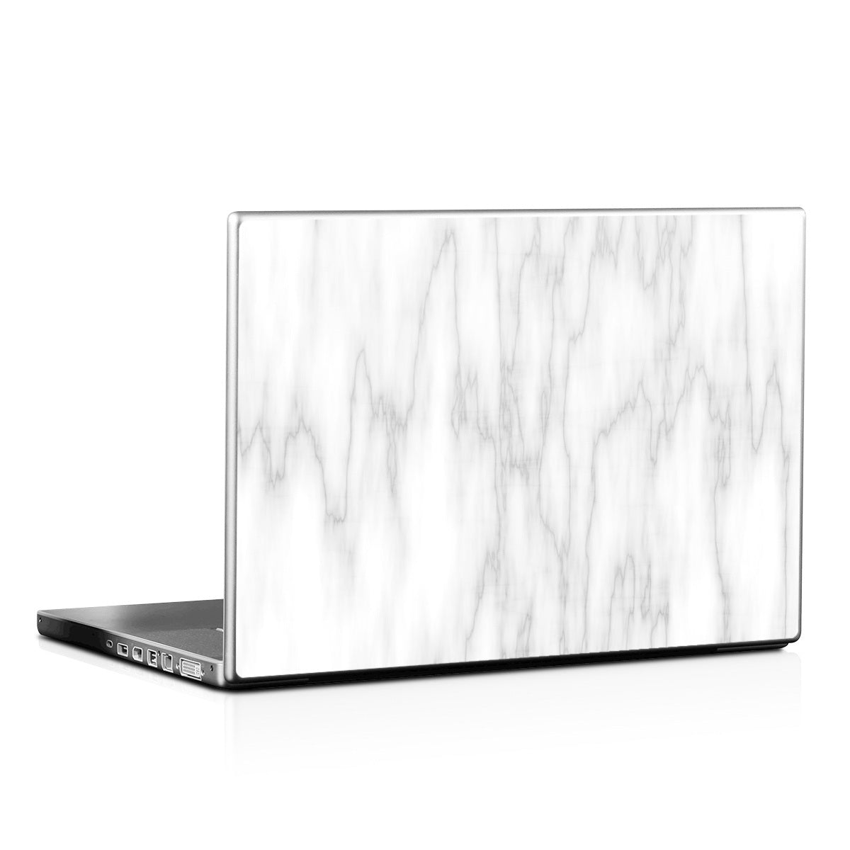 Bianco Marble - Laptop Lid Skin - Marble Collection - DecalGirl