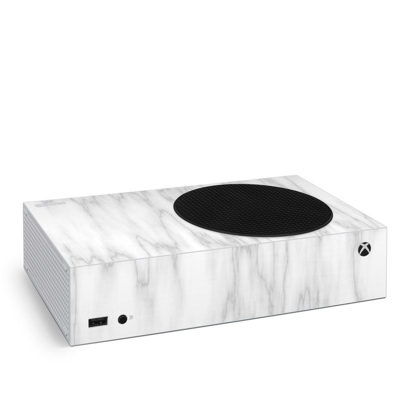 Bianco Marble - Microsoft Xbox Series S Skin - Marble Collection - DecalGirl