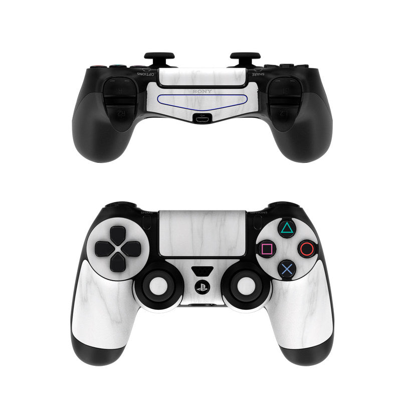 Bianco Marble - Sony PS4 Controller Skin - Marble Collection - DecalGirl