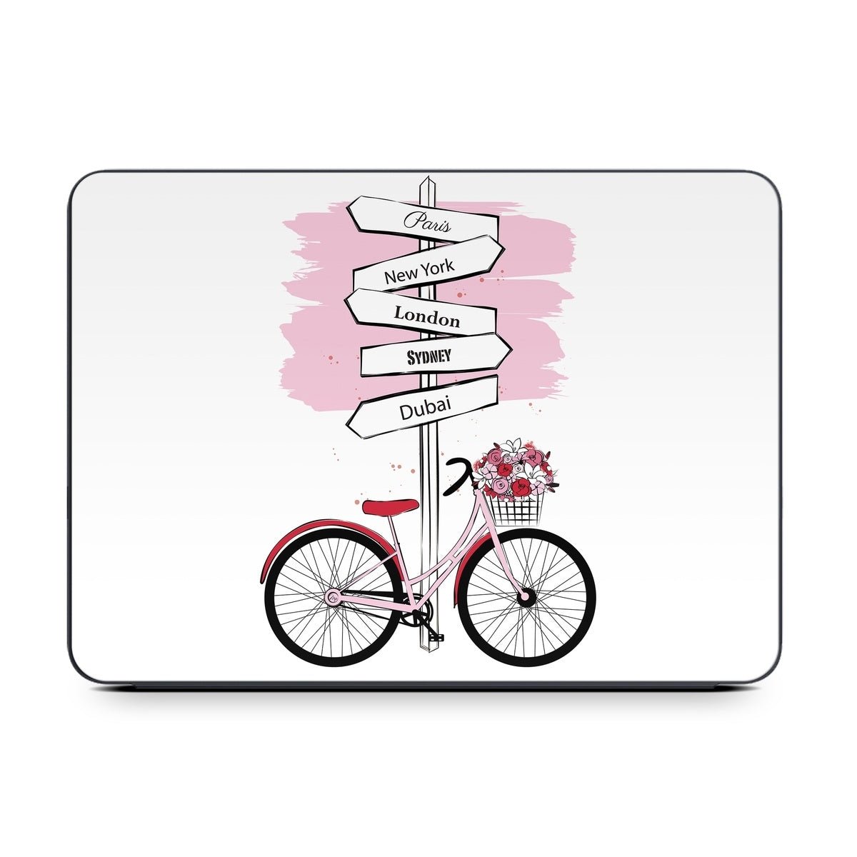 Bike Ride - Apple Smart Keyboard Folio Skin - Martina - DecalGirl