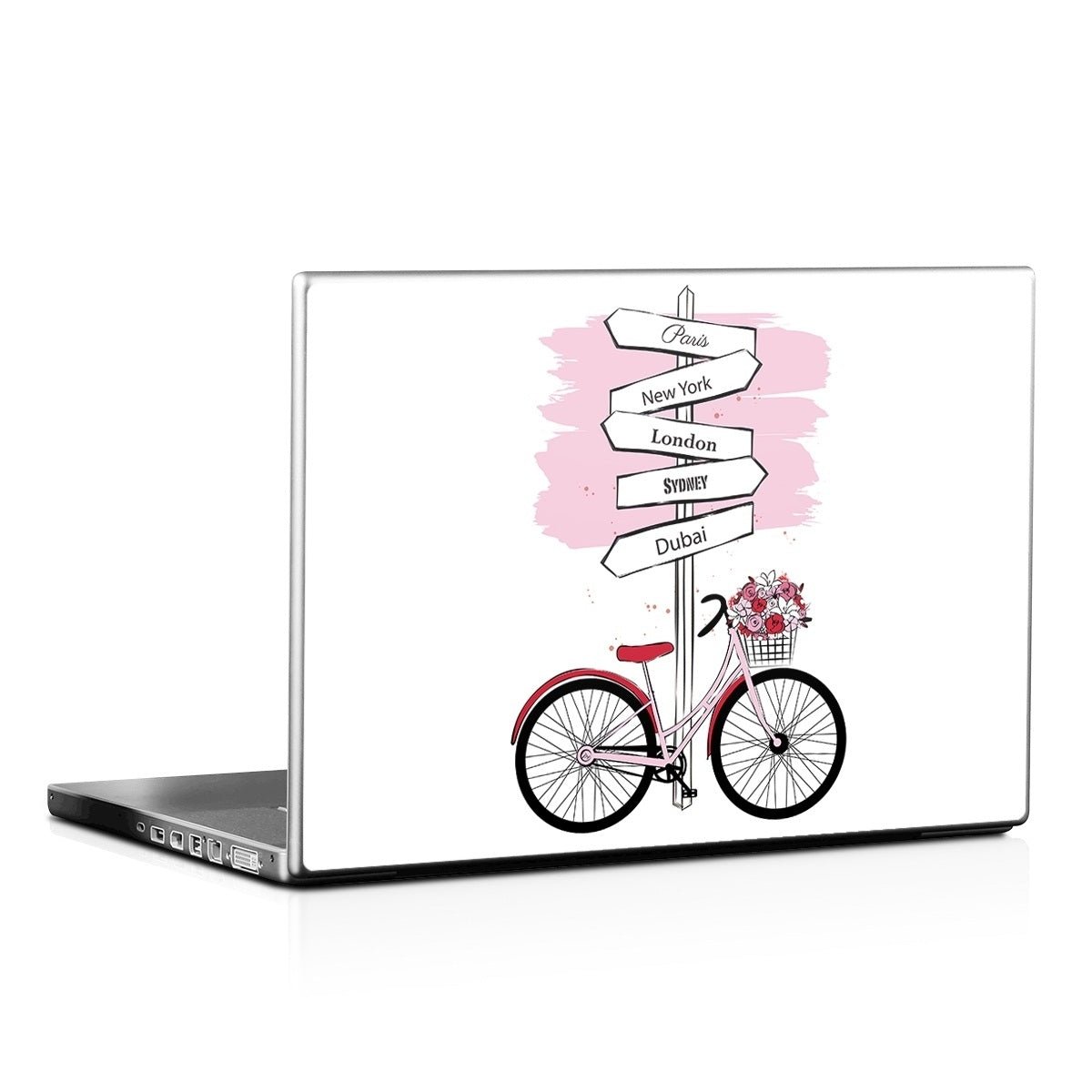 Bike Ride - Laptop Lid Skin - Martina - DecalGirl