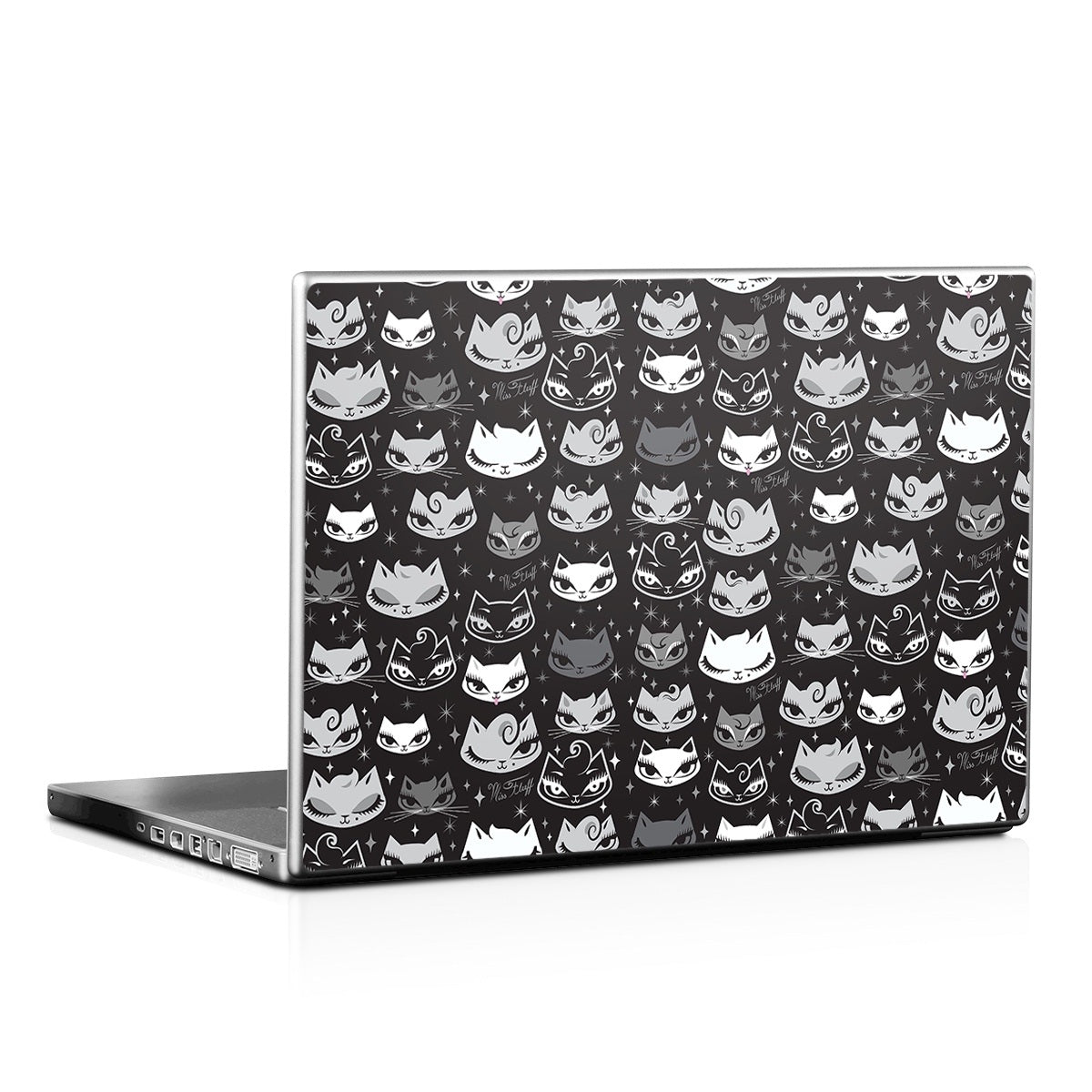 Billy Cats - Laptop Lid Skin - Fluff - DecalGirl