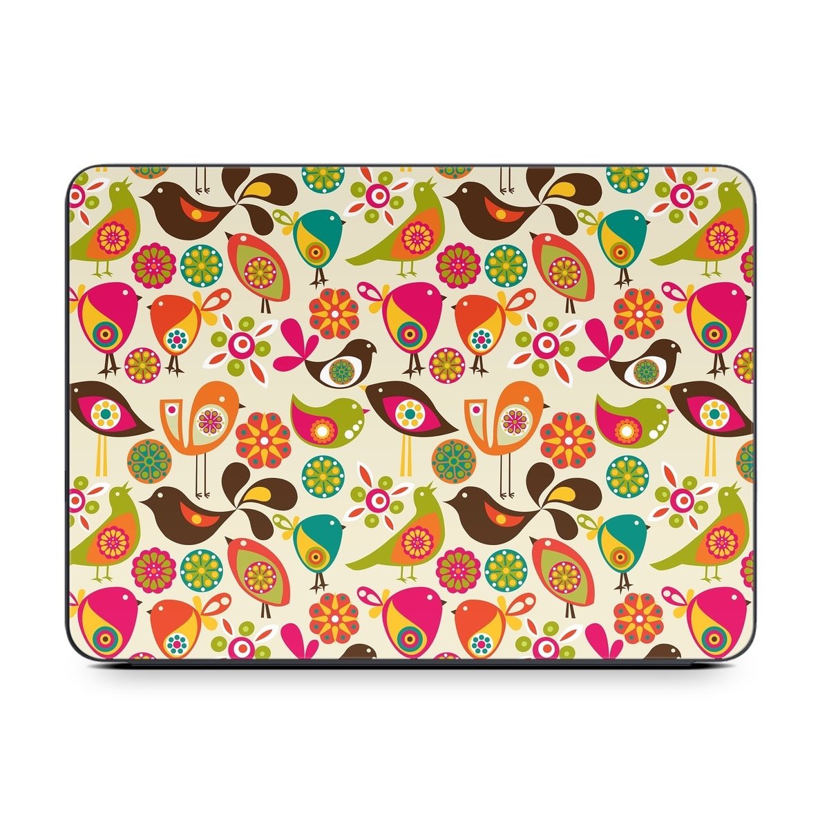 Bird Flowers - Apple Smart Keyboard Folio Skin - Valentina Ramos - DecalGirl