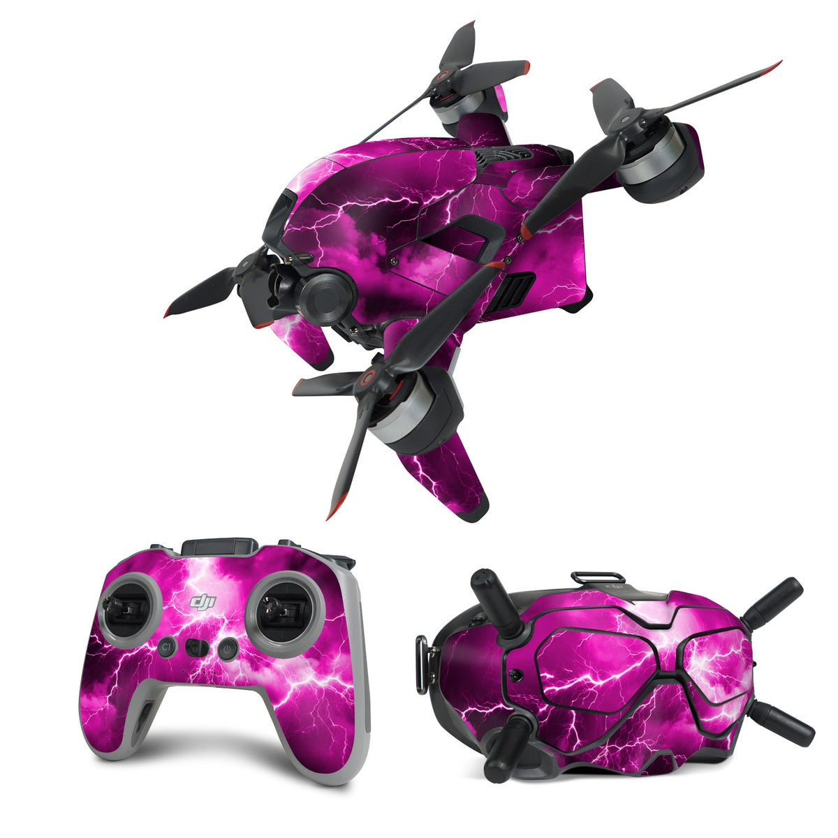 Apocalypse Pink - DJI FPV Combo Skin