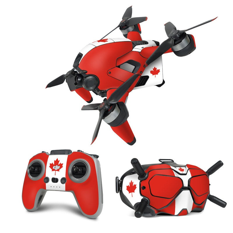 Canadian Flag - DJI FPV Combo Skin